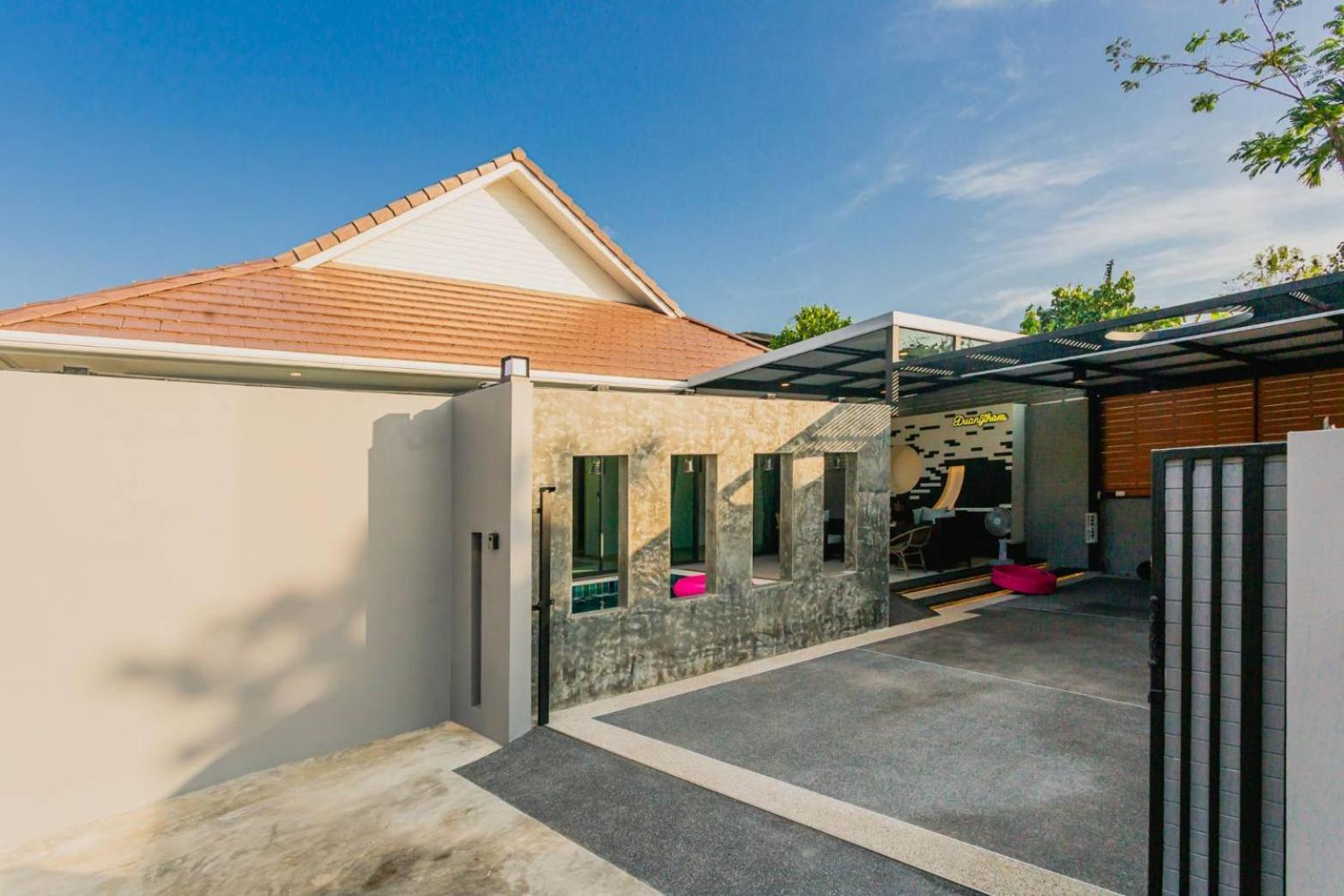 Nut & Non Pool Villa By Duangtham Ban Khlong Haeng Exterior foto